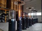 Terrasheater te huur gasheater flameheater, Ophalen, Gebruikt