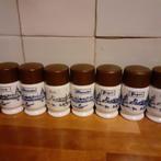 vintage kruiden potjes, Huis en Inrichting, Keuken | Potten en Pannen, Ophalen of Verzenden, Gebruikt, Glas, Pot, Bus of Blik