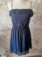 I : jurkje met voile stof (M), Ophalen of Verzenden, Zo goed als nieuw, Blauw, Boven de knie