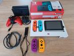 Nintendo switch V2 met extra accessoires, Spelcomputers en Games, Ophalen of Verzenden, Zo goed als nieuw, Met 2 controllers, Switch 2019 Upgrade