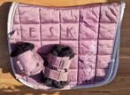 Eskadron dekje oud roze met beschermers, Ophalen of Verzenden, Gebruikt, Dekje