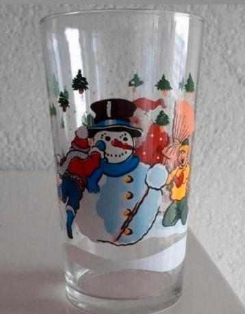 Glas VMC Reims Sneeuwpop/Kerstman beschikbaar voor biedingen