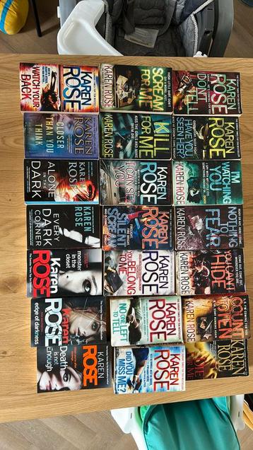 Karen Rose Boeken Collectie (engels) beschikbaar voor biedingen