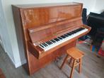 T.e.a.b. te koop Tchaika piano met krukje, Gebruikt, Piano, Hoogglans, Bruin