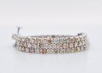1,27 ct diamanten 18 ct gouden armband, Ophalen, Zo goed als nieuw, Goud