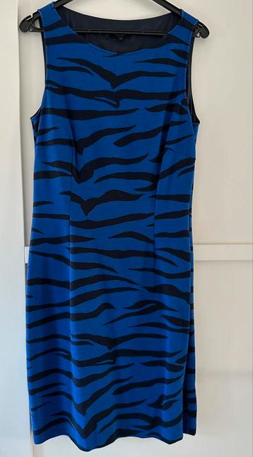 Jurk Claudia Strater blauw zwart maat 40 beschikbaar voor biedingen
