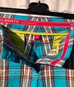 Korte broek, golf, ruitje, maat 42, Overige kleuren, Kort, Maat 42/44 (L), Alberto