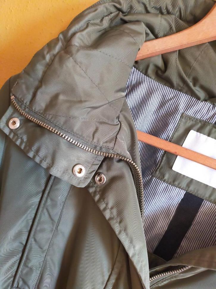 Regenjas of tussen seizoensjas!, Kleding | Dames, Jassen | Winter, Zo goed als nieuw, Maat 42/44 (L), Groen, Ophalen of Verzenden