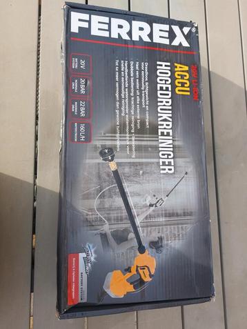 Ferrex Accu Hogedrukreiniger - Nieuw! beschikbaar voor biedingen