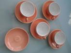 Vintage espresso kopjes 4 st, Nieuw, Ophalen of Verzenden, Effen, Kop(pen) en/of Schotel(s)