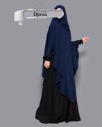 Khimar Firdovs van Djasia merk, khimaar, jilbab,jalaba,nikab, Kleding | Dames, Zwart, Maat 46/48 (XL) of groter, Ophalen of Verzenden