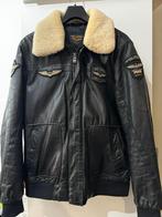 PME legend Hudson leren jas, Kleding | Heren, Jassen | Winter, Maat 52/54 (L), Ophalen of Verzenden, Zo goed als nieuw