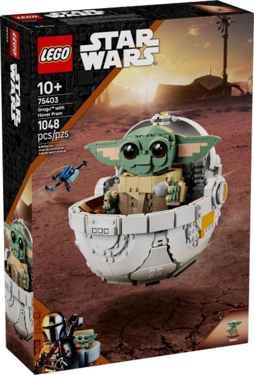 Lego Star Wars set 75403 Grogu with Hover Pram, Kinderen en Baby's, Speelgoed | Duplo en Lego, Nieuw, Lego, Complete set, Ophalen of Verzenden