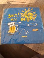 Nieuw shirt maat L shit where's my beer, Ophalen of Verzenden, Nieuw, Zwart