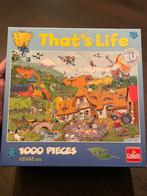 That’s life puzzel 1000 stukjes, Ophalen, 500 t/m 1500 stukjes, Zo goed als nieuw, Legpuzzel