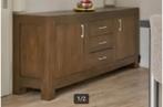 Prachtig massief eiken dressoir, Huis en Inrichting, Kasten | Dressoirs, Ophalen, 150 tot 200 cm, Eikenhout, Zo goed als nieuw