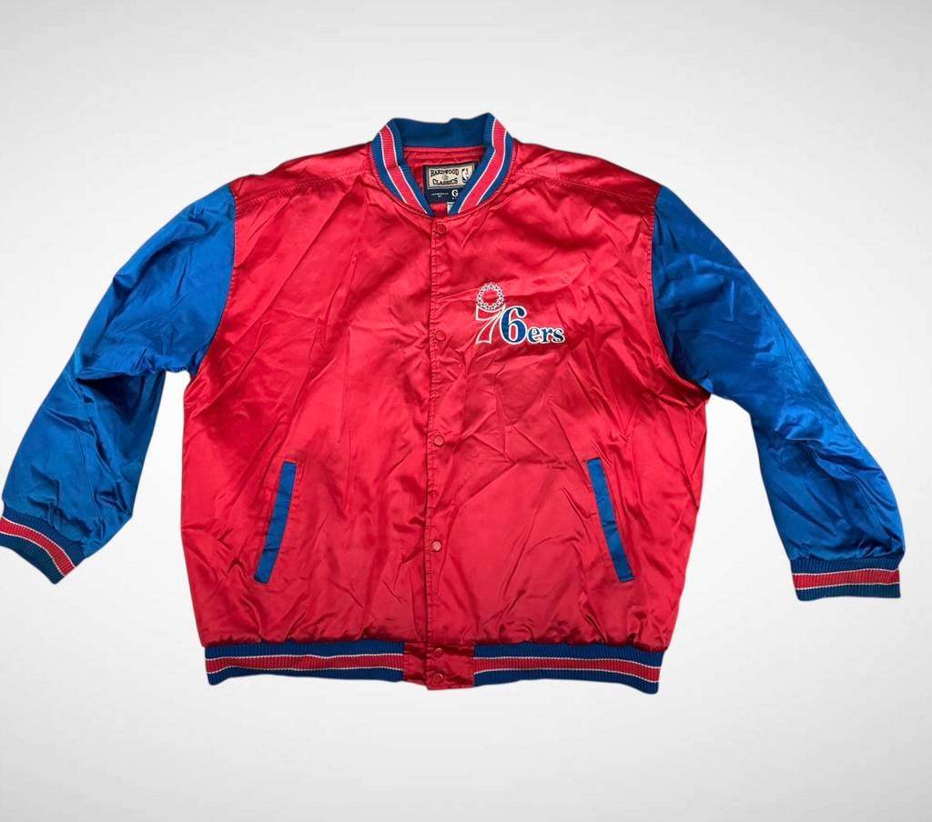 NBA vintage 76ers bomber jas heren maat 3XL XXXL basketball, Sport en Fitness, Basketbal, Kleding, Ophalen of Verzenden