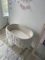 Luxe Baby Wieg | Velvet Design met Gouden Onderstel | Topsta, Kinderen en Baby's, Babywiegjes en Ledikanten, Ophalen, Zo goed als nieuw