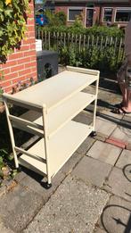Vintage metalen ziekenhuis tafel, Ophalen of Verzenden, Gebruikt