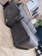 UMIX Elementen Hoekbank - Antraciet - 322 x 155, Ophalen, 300 cm of meer, Leer, Zo goed als nieuw