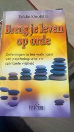 Fokke Slootstra - Breng je leven op orde, Ophalen of Verzenden, Zo goed als nieuw, Fokke Slootstra