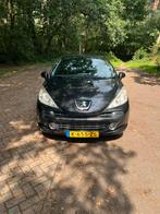 Peugeot 207cc cabriolet 2008 Zwart, Auto's, Peugeot, Voorwielaandrijving, 65 €/maand, 4 cilinders, Cabriolet