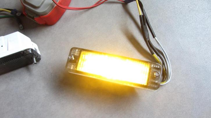 Dagrijverlichting Knipperlichten LED VW Golf Mk2 UNIEK!, Auto-onderdelen, Verlichting, Volkswagen, Gebruikt, Ophalen of Verzenden