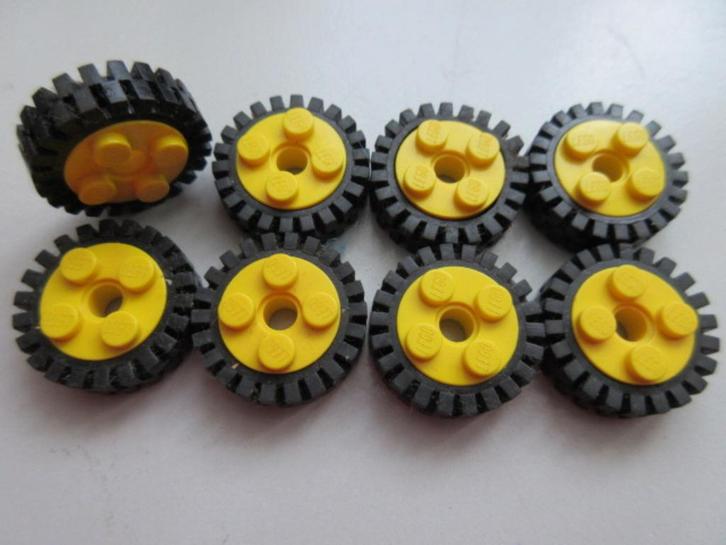 nr. 6904, Wieltjes, 6248 wheel + 3483 tyre. Verzenden kan, Kinderen en Baby's, Speelgoed | Duplo en Lego, Zo goed als nieuw, Lego