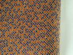 Rohi Mica 32; oranje+koningsblauw; 2x restant meubelstof, Wol, 120 cm of meer, Nieuw, Oranje
