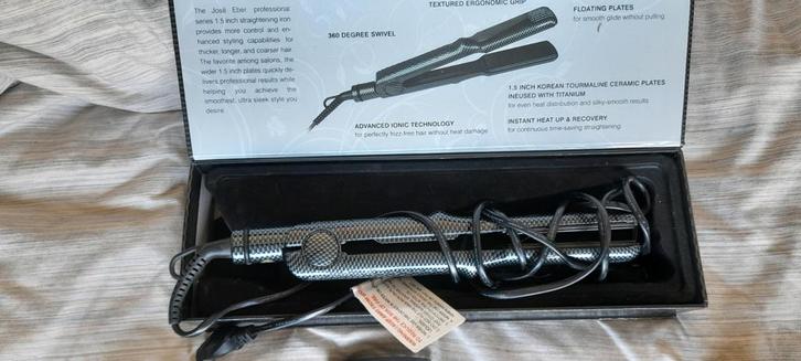 José Eber Stijltang 1.5 inch - Nieuwstaat, Witgoed en Apparatuur, Persoonlijke-verzorgingsapparatuur, Zo goed als nieuw, Haarverzorging
