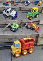 Zandbak auto's kiepwagen tractor graafmachine, Kinderen en Baby's, Speelgoed | Speelgoedvoertuigen, Ophalen of Verzenden, Gebruikt