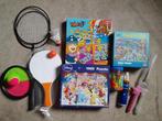alles op deze foto 1 euro, legpuzzels, tennissetje , wicky s, Ophalen of Verzenden, Meer dan 50 stukjes