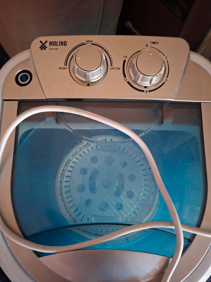 Mini Camping Wasmachine, Witgoed en Apparatuur, Wasmachines, Zo goed als nieuw, Bovenlader, Minder dan 4 kg, Ophalen of Verzenden