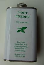 TALKPOEDER VOETPOEDER 100 GRAM IN RETRO BLIKJE NIEUW, -, -, Overige typen, Nieuw