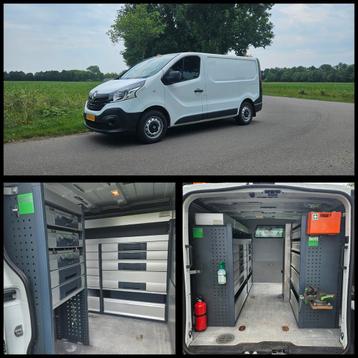 Renault Trafic bott bedrijfswagen inrichting Airco Trekh.   beschikbaar voor biedingen