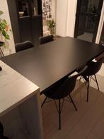 Eettafel en 4 stoelen, Ophalen, Gebruikt, 50 tot 100 cm, 150 tot 200 cm