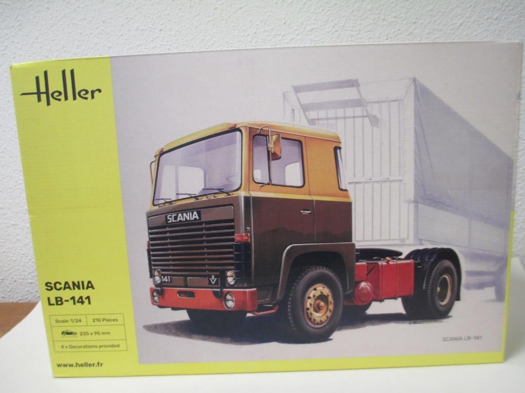 Maquette Heller STARTER KIT (Kit de démarrage) Truck LB-141 1/24