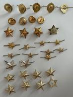 Partij Sovjet/Russische leger insignes en sterren, Verzamelen, Verzenden, Landmacht, Overige gebieden, Embleem of Badge