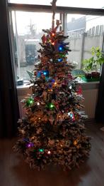 Kunst kerstboom groen met sneeuw, Ophalen, Gebruikt