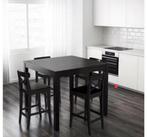 Bartafel ikea donker bruin, Ophalen, Gebruikt