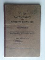 Voorschrift 723, Opleiding der Infanterie, 1929, Ophalen of Verzenden, Gelezen
