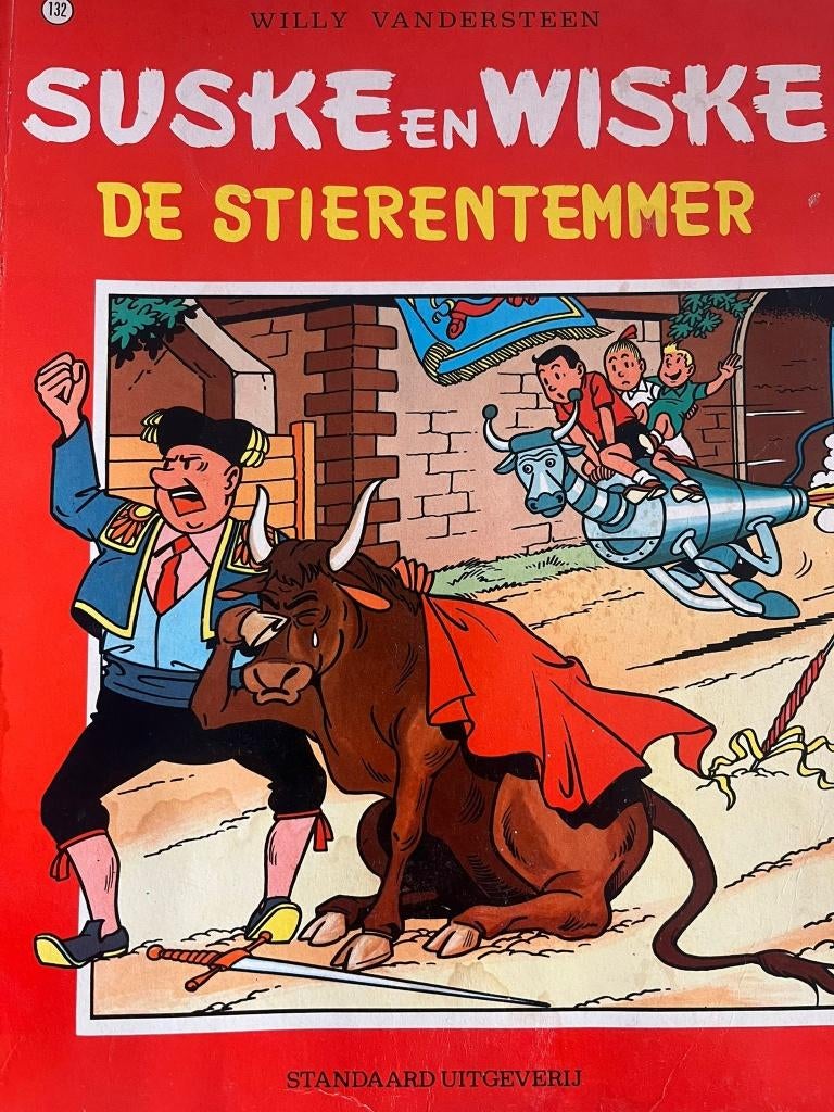 Suske en Wiske 132 - 156, Gelezen, Willy Vandersteen, Ophalen of Verzenden, Meerdere stripboeken