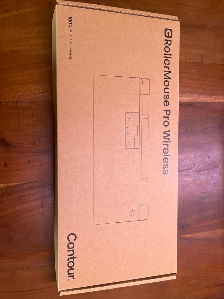 Contour RollerMouse Pro Wireless - Nieuw!, Computers en Software, Muizen, Nieuw, Trackpad, Rechtshandig, Draadloos, Ergonomisch