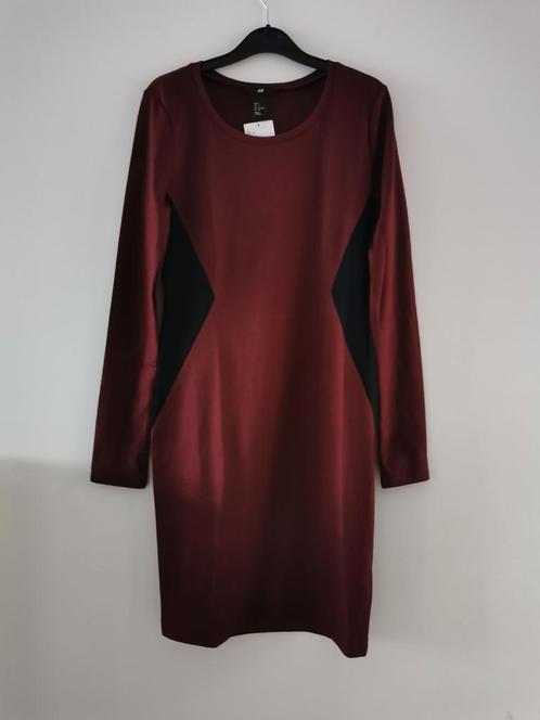 H&M shaping jurken mt. S, Kleding | Dames, Jurken, Nieuw, Maat 36 (S), Overige kleuren, Knielengte, Verzenden