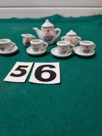 mini servies met gebakje, Antiek en Kunst, Ophalen of Verzenden