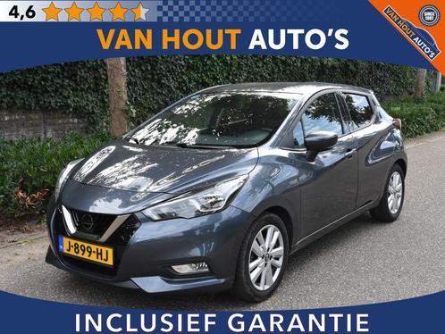 Nissan Micra 1.0 IG-T N-Connecta | NAVI | CAMERA | ECC | STO, Auto's, Nissan, Bedrijf, Te koop, Micra, ABS, Achteruitrijcamera
