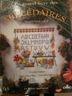 LE GRAND LIVRE DES ABÉCÉDAIRES VOLUMES 1 & 2 V. ENGINGER, Verzenden, Gebruikt, Handborduren, Patroon