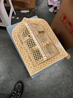 Indiase Wanddecoratie met Houten Luiken, Ophalen of Verzenden