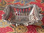 Mooi antiek silverplate schaaltje uit Engeland 8,2 cm., Ophalen of Verzenden