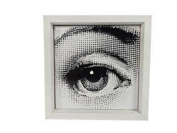 Piero Fornasetti - 'Occhio' - Bardelli - Keramische tegel beschikbaar voor biedingen